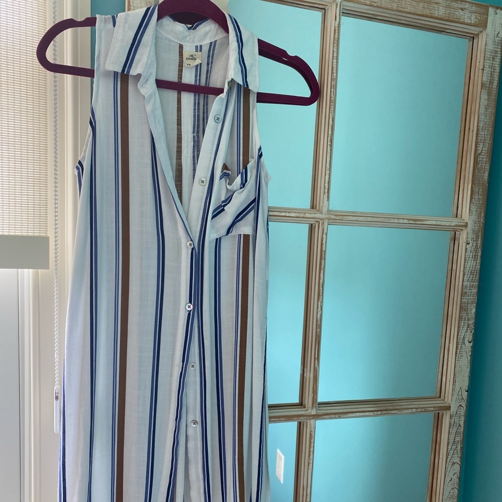 O’Neill Striped Swim Coverup